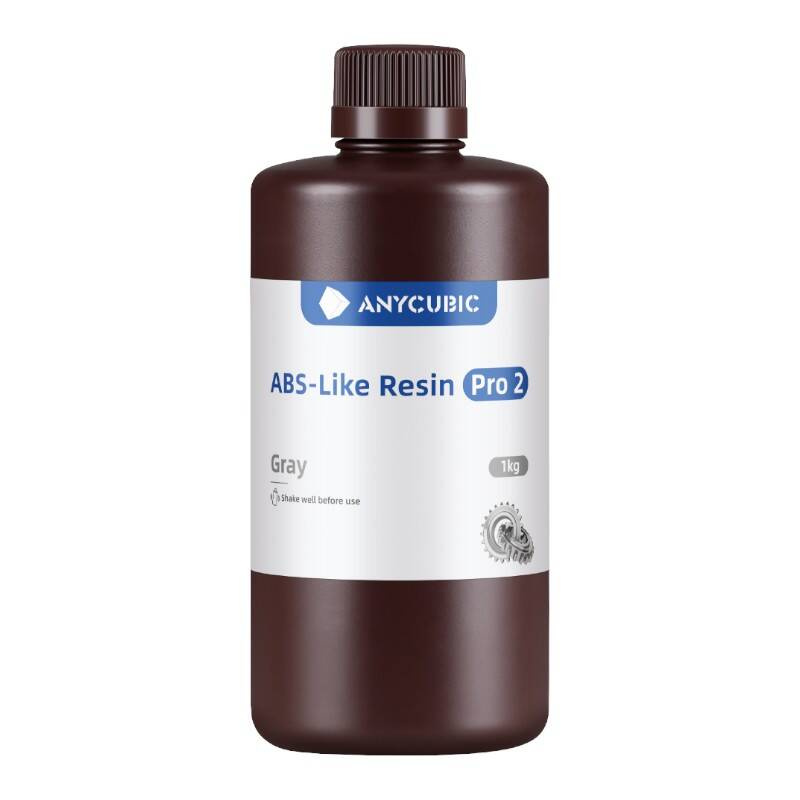 Resina para impresora 3D AnyCubic ABS Pro 2 Gris 1 Resina para impresora 3D AnyCubic ABS Pro 2 Gris